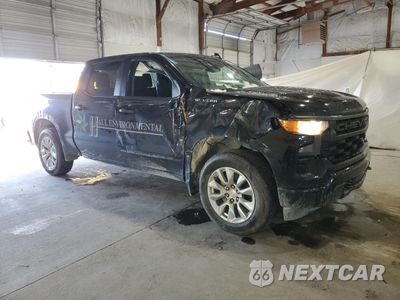 Czwarte zdjęcie samochodu z boku: 2024 CHEVROLET SILVERADO K1500 CUSTOM VIN:1GCPDBEK0RZ138946 - miniatura