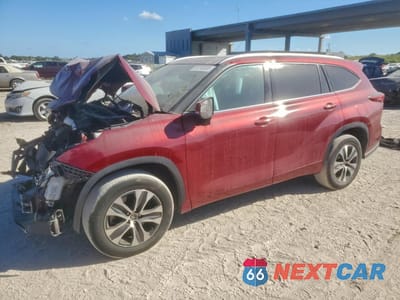 2022 TOYOTA HIGHLANDER XLE 5TDGZRAH5NS541496 - główne zdjęcie licytacji z USA - miniatura