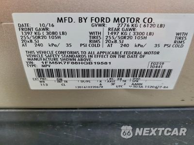 Zdjęcie 13 z 16 samochodu: 2017 FORD EXPLORER LIMITED VIN:1FM5K7F88HGB19581 - miniatura