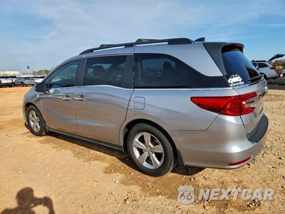 Drugie zdjęcie samochodu z przodu: 2019 HONDA ODYSSEY EXL VIN:5FNRL6H78KB049020 - miniatura