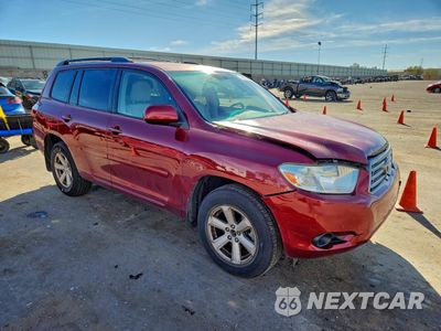 Czwarte zdjęcie samochodu z boku: 2008 TOYOTA HIGHLANDER VIN:JTEDS41AX82020293 - miniatura