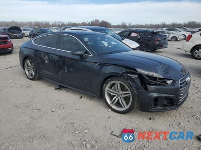 Czwarte zdjęcie samochodu z boku: 2018 AUDI A5 PREMIUM PLUS S-LINE VIN:WAUENCF53JA106561 - miniatura