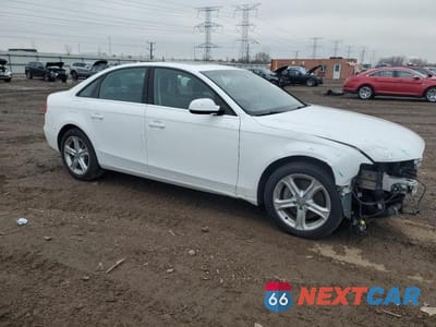 Czwarte zdjęcie samochodu z boku: 2013 AUDI A4 PREMIUM VIN:WAUBFAFL5DN023407 - miniatura