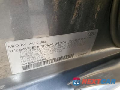 Zdjęcie 12 z 12 samochodu: 2013 AUDI S4 VIN:WAUKGAFL2DA164701 - miniatura