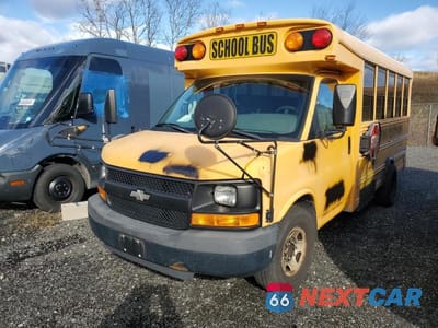 2009 CHEVROLET EXPRESS SCHOOL BUS 1GBHG31C391155775 - główne zdjęcie licytacji z USA - miniatura