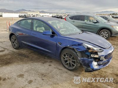 Czwarte zdjęcie samochodu z boku: 2023 TESLA MODEL 3 VIN:5YJ3E1EAXPF432726 - miniatura