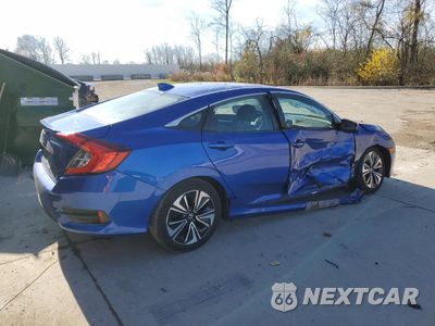 Trzecie zdjęcie samochodu z tyłu: 2016 HONDA CIVIC EX VIN:19XFC1F39GE035260 - miniatura