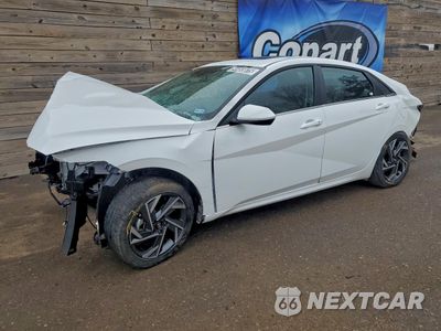 2025 HYUNDAI ELANTRA SEL KMHLS4DG7SU988021 - główne zdjęcie licytacji z USA - miniatura