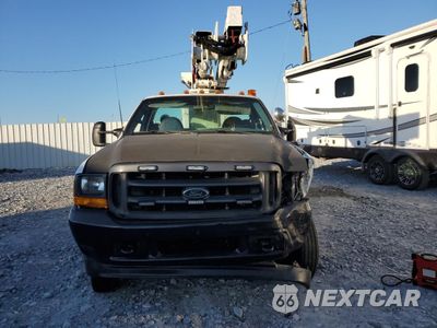 Piąte zdjęcie samochodu w środku: 1999 FORD F450 SUPER DUTY BUCKET TRUCK VIN:1FDXF46FXXEE74790 - miniatura