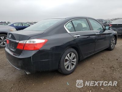 Trzecie zdjęcie samochodu z tyłu: 2014 HONDA ACCORD LX VIN:1HGCR2F37EA169497 - miniatura