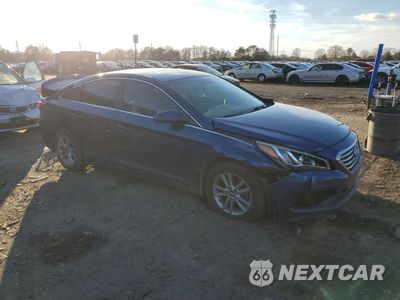 Czwarte zdjęcie samochodu z boku: 2016 HYUNDAI SONATA SE VIN:5NPE24AF6GH323721 - miniatura