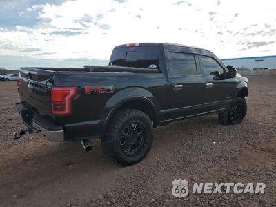 Trzecie zdjęcie samochodu z tyłu: 2017 FORD F150 SUPERCREW VIN:1FTEW1EGXHFB81455 - miniatura