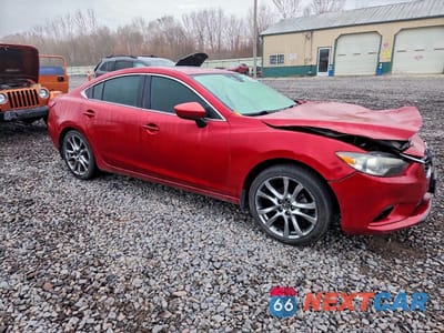 Czwarte zdjęcie samochodu z boku: 2015 MAZDA 6 GRAND TOURING VIN:JM1GJ1W6XF1175551 - miniatura