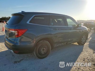 Trzecie zdjęcie samochodu z tyłu: 2022 HONDA PILOT EXL VIN:5FNYF5H55NB009204 - miniatura