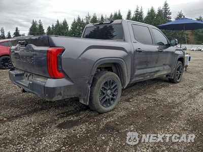 Trzecie zdjęcie samochodu z tyłu: 2024 TOYOTA TUNDRA CREWMAX LIMITED VIN:5TFWC5DB8RX068545 - miniatura