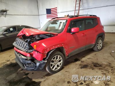 2016 JEEP RENEGADE LATITUDE ZACCJBBT8GPE38217 - główne zdjęcie licytacji z USA - miniatura
