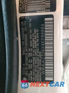 Zdjęcie 12 z 12 samochodu: 2004 BMW 325 IS SULEV VIN:WBAAZ334X4KP88884 - miniatura