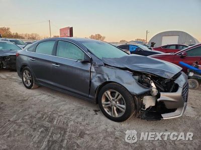 Czwarte zdjęcie samochodu z boku: 2018 HYUNDAI SONATA SEL VIN:5NPE34AF6JH650558 - miniatura