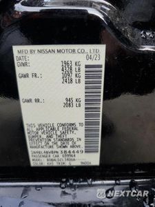 Zdjęcie 13 z 13 samochodu: 2023 NISSAN ALTIMA S VIN:1N4BL4BV8PN384449 - miniatura