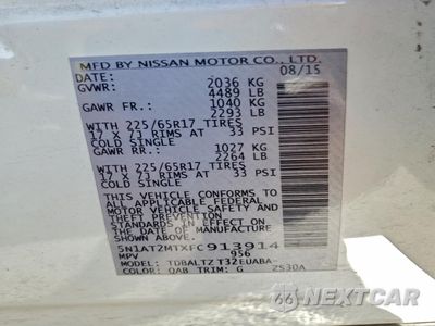 Zdjęcie 13 z 15 samochodu: 2015 NISSAN ROGUE S VIN:5N1AT2MTXFC913914 - miniatura