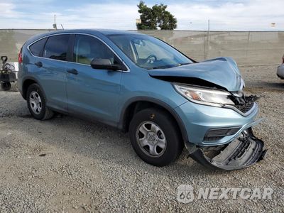 Czwarte zdjęcie samochodu z boku: 2015 HONDA CR-V LX VIN:2HKRM3H31FH552677 - miniatura