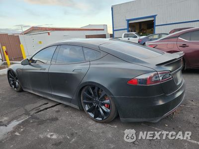 Drugie zdjęcie samochodu z przodu: 2015 TESLA MODEL S VIN:5YJSA1E16FF120263 - miniatura