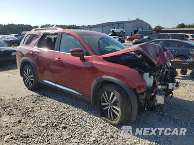 Czwarte zdjęcie samochodu z boku: 2025 NISSAN PATHFINDER PLATINUM VIN:5N1DR3DG8SC286628 - miniatura