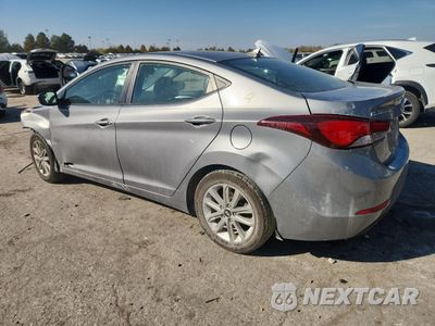 Drugie zdjęcie samochodu z przodu: 2014 HYUNDAI ELANTRA SE VIN:KMHDH4AE1EU128111 - miniatura