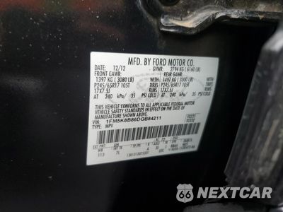 Zdjęcie 13 z 13 samochodu: 2013 FORD EXPLORER VIN:1FM5K8B86DGB84211 - miniatura