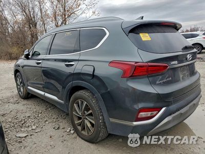Drugie zdjęcie samochodu z przodu: 2019 HYUNDAI SANTA FE LIMITED VIN:5NMS53AD8KH037104 - miniatura
