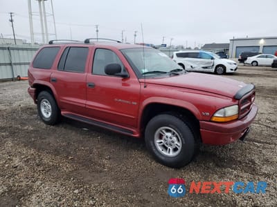 Czwarte zdjęcie samochodu z boku: 2000 DODGE DURANGO VIN:1B4HS28N8YF158777 - miniatura