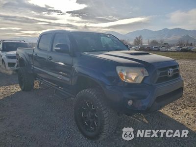 Czwarte zdjęcie samochodu z boku: 2014 TOYOTA TACOMA DOUBLE CAB LONG BED VIN:3TMMU4FN9EM062825 - miniatura