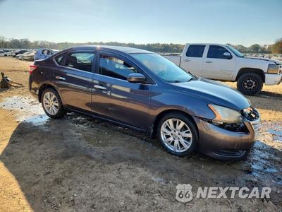 Czwarte zdjęcie samochodu z boku: 2014 NISSAN SENTRA S VIN:3N1AB7AP2EL695677 - miniatura
