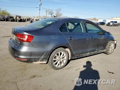 Trzecie zdjęcie samochodu z tyłu: 2015 VOLKSWAGEN JETTA SE VIN:3VWD17AJ0FM260836 - miniatura