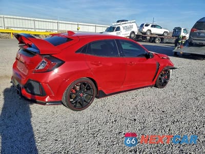 Trzecie zdjęcie samochodu z tyłu: 2019 HONDA CIVIC TYPE-R TOURING VIN:SHHFK8G73KU203912 - miniatura