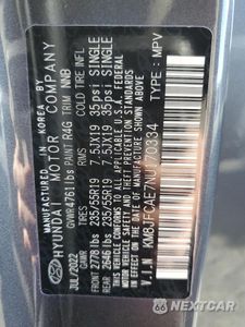 Zdjęcie 14 z 15 samochodu: 2022 HYUNDAI TUCSON N LINE VIN:KM8JFCAE7NU170334 - miniatura