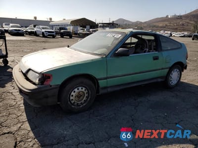 1990 HONDA CIVIC CRX 1.5 HF JHMED8361LS021181 - główne zdjęcie licytacji z USA - miniatura