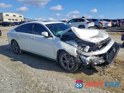 Czwarte zdjęcie samochodu z boku: 2023 HONDA ACCORD HYBRID EXL VIN:1HGCY2F68PA037803 - miniatura