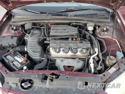 Zdjęcie 11 z 12 samochodu: 2002 HONDA CIVIC LX VIN:1HGES16502L019496 - miniatura