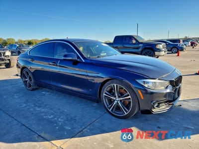 Czwarte zdjęcie samochodu z boku: 2018 BMW 430I GRAN COUPE 4D SEDAN SPORT VIN:WBA4J1C56JBG78673 - miniatura