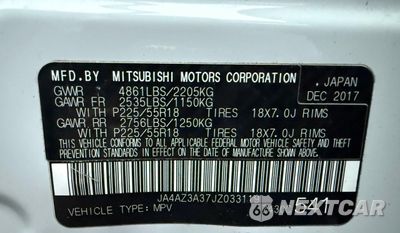 Zdjęcie 10 z 13 samochodu: 2018 MITSUBISHI OUTLANDER SE VIN:JA4AZ3A37JZ033119 - miniatura