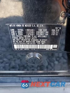 Zdjęcie 13 z 13 samochodu: 2017 HONDA HR-V LX VIN:3CZRU5H31HM706355 - miniatura