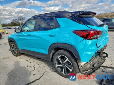 Drugie zdjęcie samochodu z przodu: 2022 CHEVROLET TRAILBLAZER RS VIN:KL79MTSL0NB054279 - miniatura