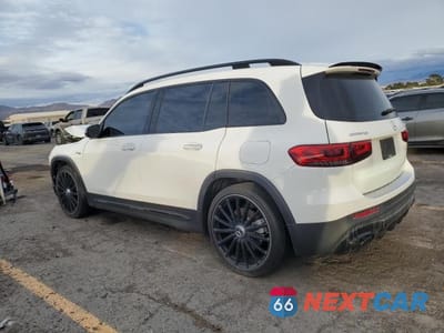 Drugie zdjęcie samochodu z przodu: 2022 MERCEDES-BENZ GLB AMG 35 4MATIC VIN:W1N4M5BB2NW184971 - miniatura