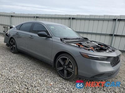 Czwarte zdjęcie samochodu z boku: 2024 HONDA ACCORD HYBRID SPORT VIN:1HGCY2F57RA075789 - miniatura