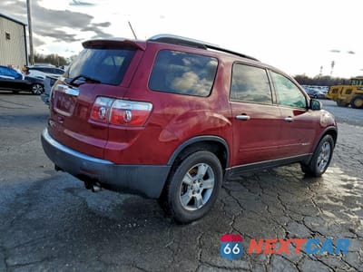 Trzecie zdjęcie samochodu z tyłu: 2008 GMC ACADIA SLE VIN:1GKER13768J262903 - miniatura