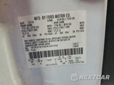 Zdjęcie 12 z 14 samochodu: 2014 FORD F150 SUPER CAB VIN:1FTFX1EF6EKG51332 - miniatura