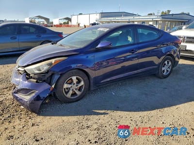 2014 HYUNDAI ELANTRA SE 5NPDH4AE9EH530778 - główne zdjęcie licytacji z USA - miniatura