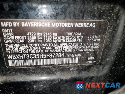 Zdjęcie 13 z 13 samochodu: 2017 BMW X1 XDRIVE28I VIN:WBXHT3C35H5F87284 - miniatura