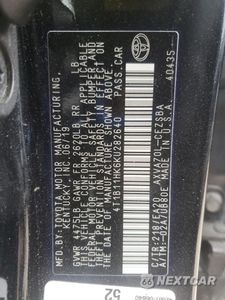 Zdjęcie 12 z 12 samochodu: 2019 TOYOTA CAMRY L VIN:4T1B11HK6KU282640 - miniatura